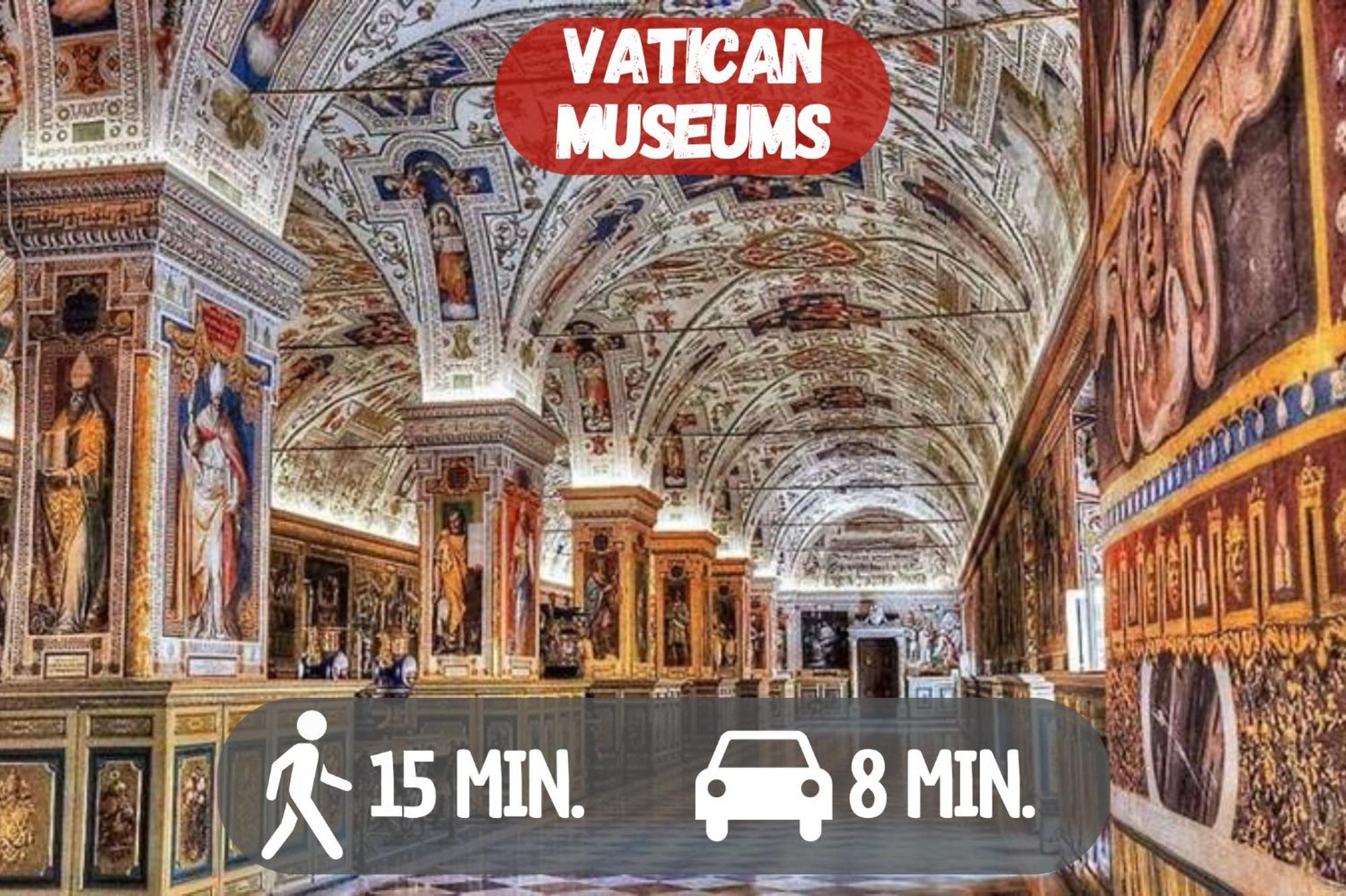 10 Minutes By Car From St Peter's Basilica *